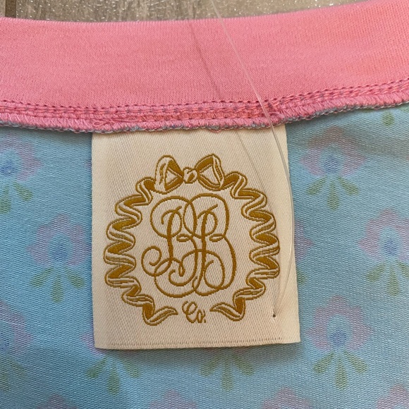 NWT TBBC Colada Holly Hills V-Neck Short Sleeve Printed Cotton Cover-Up Size S - Picture 4 of 10